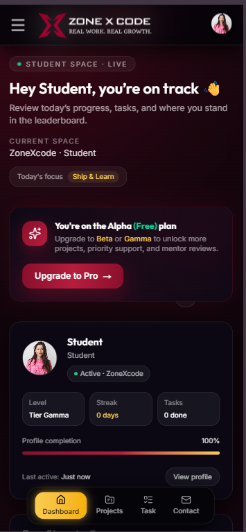 Zonexcode website preview